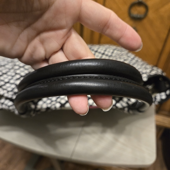 Kate Spade Classic Stevie Baby Bag, Black/Cream/Pink - Picture 8 of 9